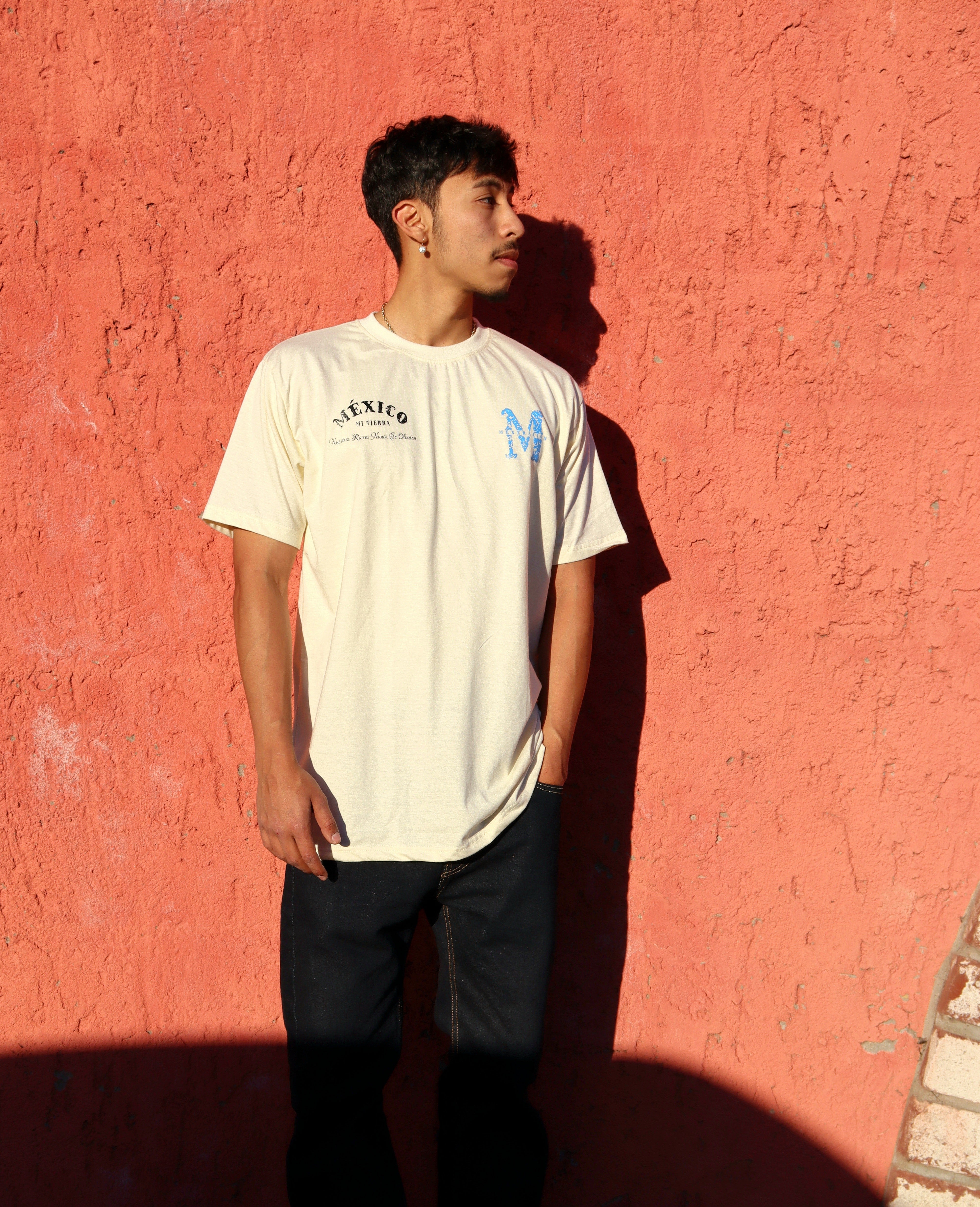 MI TIERRA TEE IN OFFWHITE